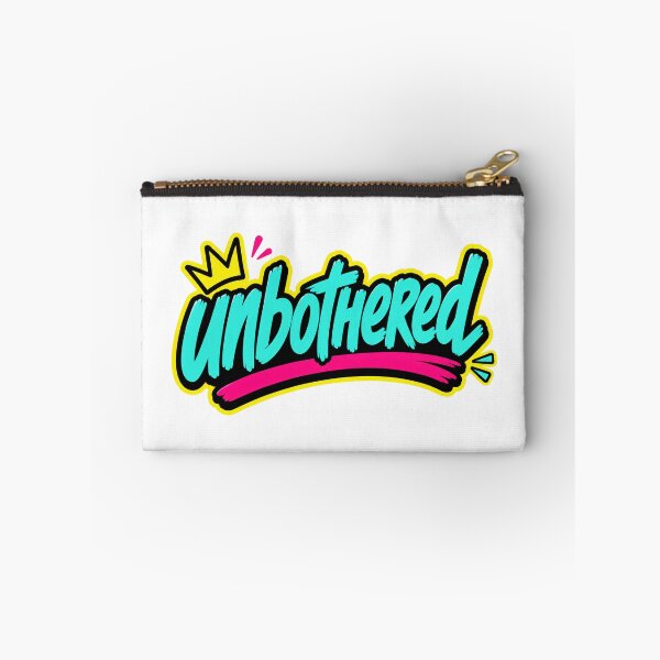 Item preview, Unbothered Calm Attitude Typography designed and sold by RedCircleArt.