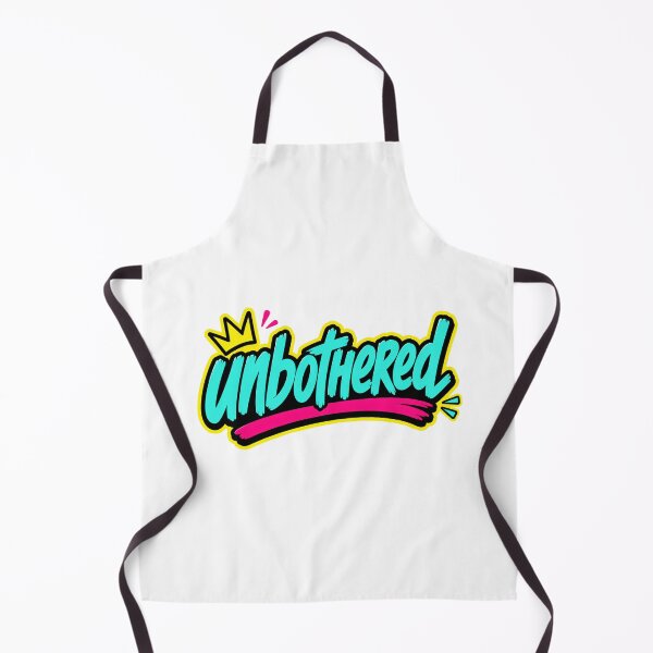 Item preview, Unbothered Calm Attitude Typography designed and sold by RedCircleArt.
