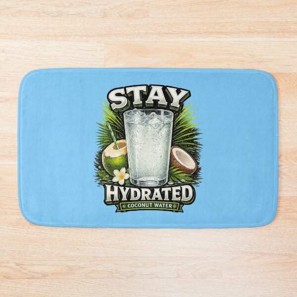 Item preview, Stay Hydrated Coconut Water – Funny Tropical Hydration Design for Coconut Lovers and Beach Vibes designed and sold by GottaPics.