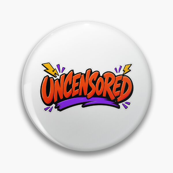Item preview, Uncensored Rebellious Neon Typography designed and sold by RedCircleArt.