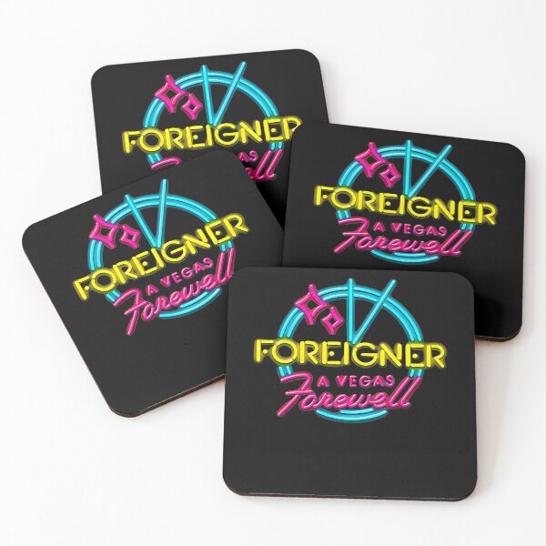 Item preview, Foreigner A Vegas Farewell Neon Light Sign designed and sold by prodesign2021.