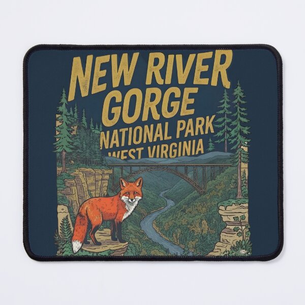 Item preview, New River Gorge National Park West Virginia Cute Landscape designed and sold by HowToCanadian.