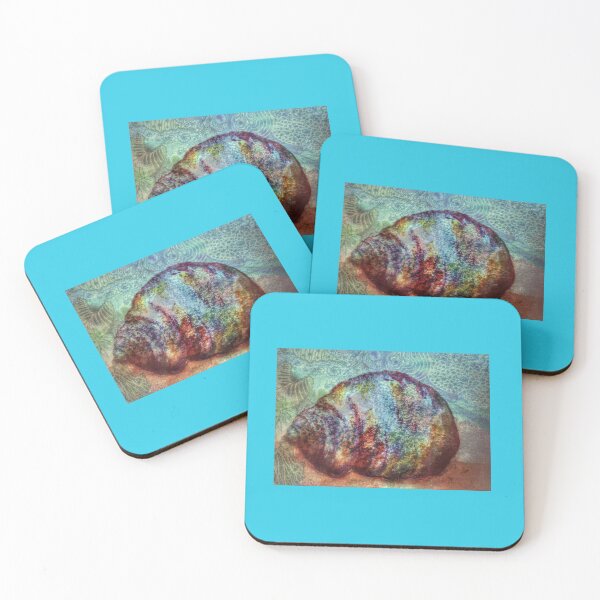 Item preview, I Combined Two Of My Art Pieces To Create This Textured Seashell Piece  designed and sold by Kimberly Sells Studio.