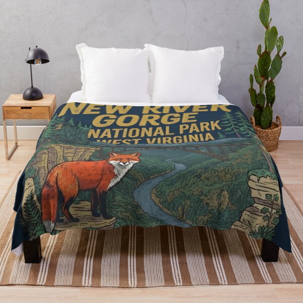 Item preview, New River Gorge National Park West Virginia Cute Landscape designed and sold by HowToCanadian.