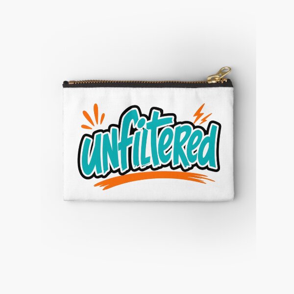 Item preview, Unfiltered Honest Statement Word Art designed and sold by RedCircleArt.