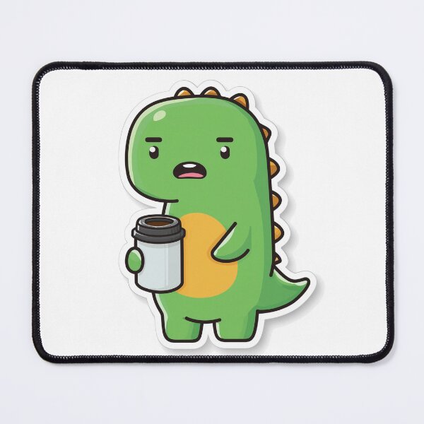 Item preview, Coffee T-Rex Funny Dinosaur Before Coffee designed and sold by StickerMan17.