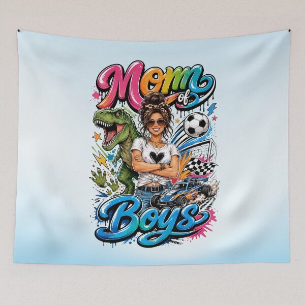 Item preview, Mom of Boys designed and sold by Xpression876.