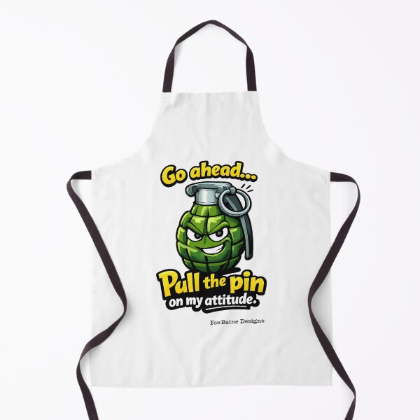 Item preview, pull the pin on my attitude designed and sold by averyshop36.