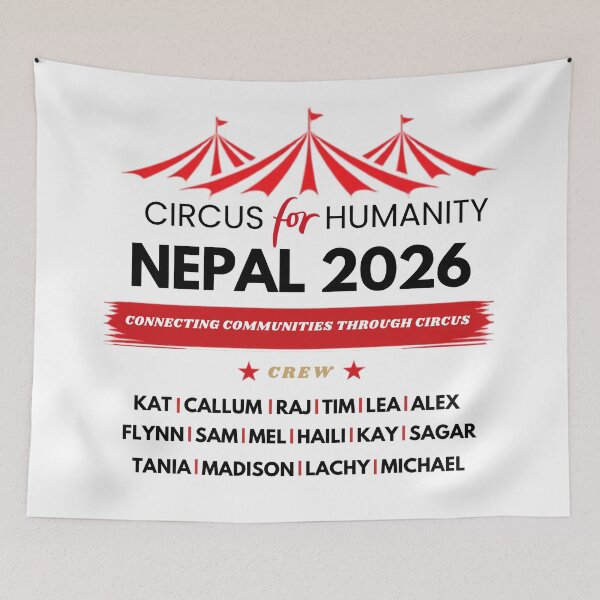 Item preview, Circus For Humanity 2026 tour shirt  designed and sold by Circus4Humanity.