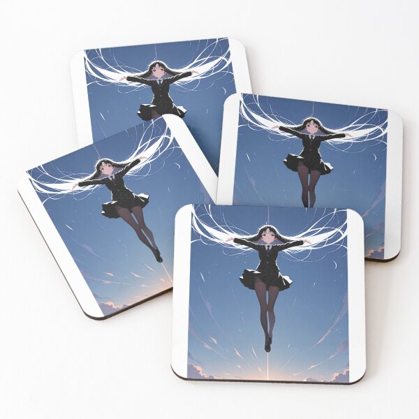 Item preview, Manga - Female Character in Flight, Fantastic Transformation Scene designed and sold by AnimeShin.