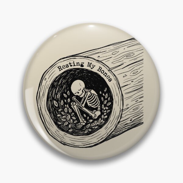 Item preview, Log Nap - Cute Skeleton designed and sold by bapupa.