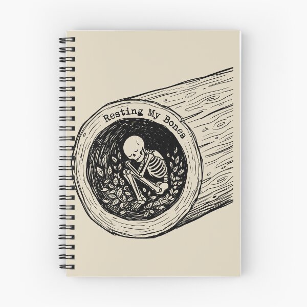Item preview, Log Nap - Cute Skeleton designed and sold by bapupa.