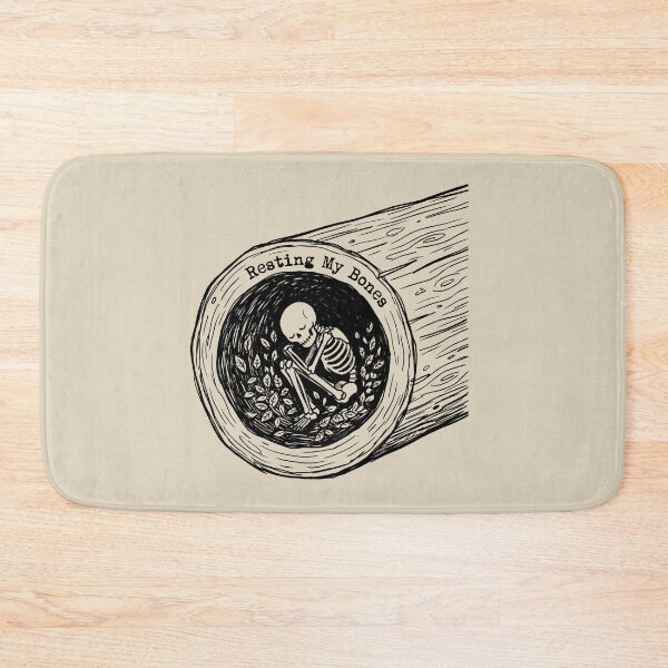 Item preview, Log Nap - Cute Skeleton designed and sold by bapupa.