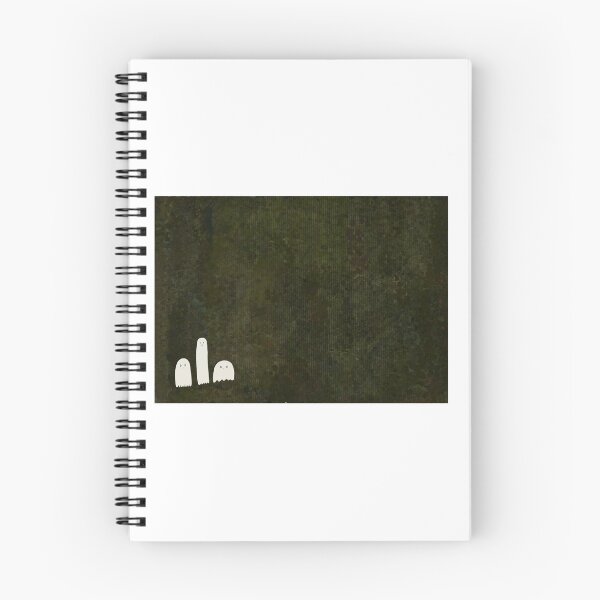 Item preview, Three little ghosts in a moody forest  designed and sold by lake & lore.