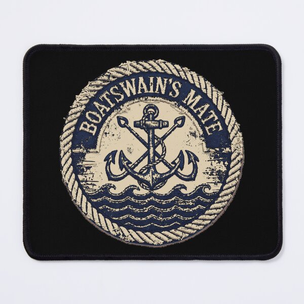 Item preview, Boatswain's Mate Vintage Coast Guard Design | Maritime Heritage Badge designed and sold by Coasties.