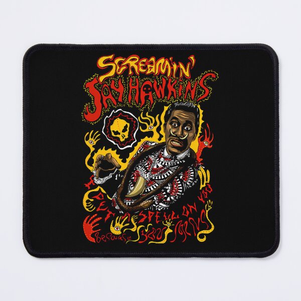 Item preview, Wild Voodoo Flame Skull Horror Singer Poster designed and sold by nahfoolio.