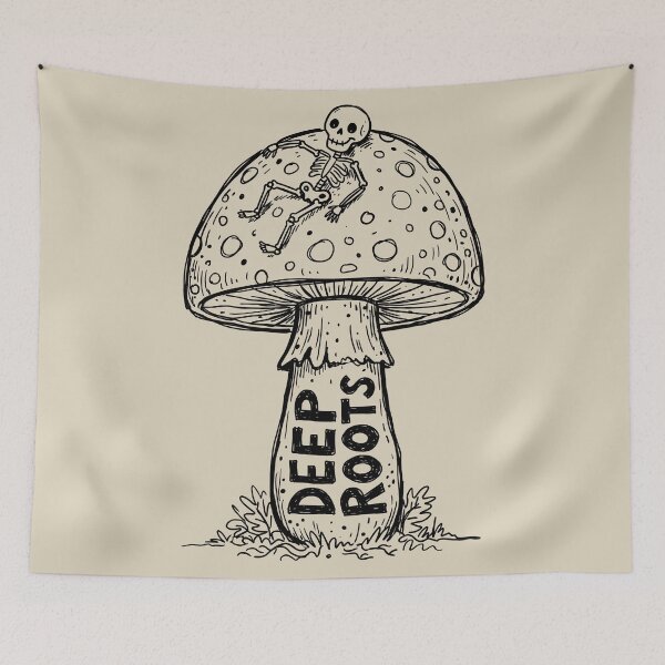 Item preview, Mushroom Seat - Cute Skeleton designed and sold by bapupa.