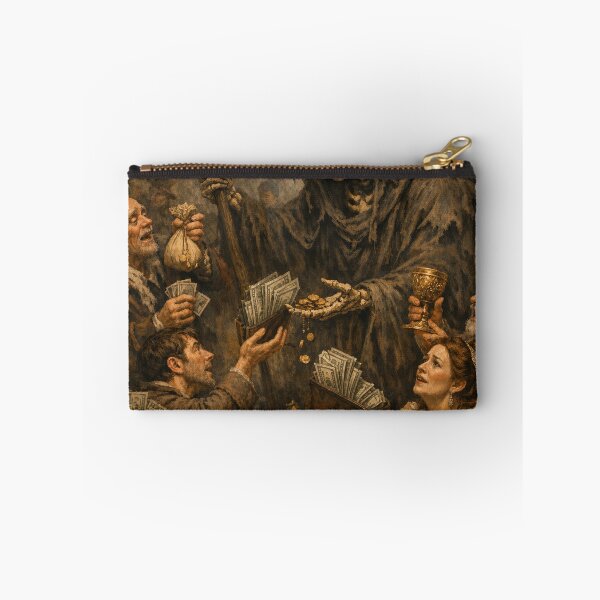 Item preview, You can't cheat death, money isn't everything designed and sold by Nela-&-Lena.