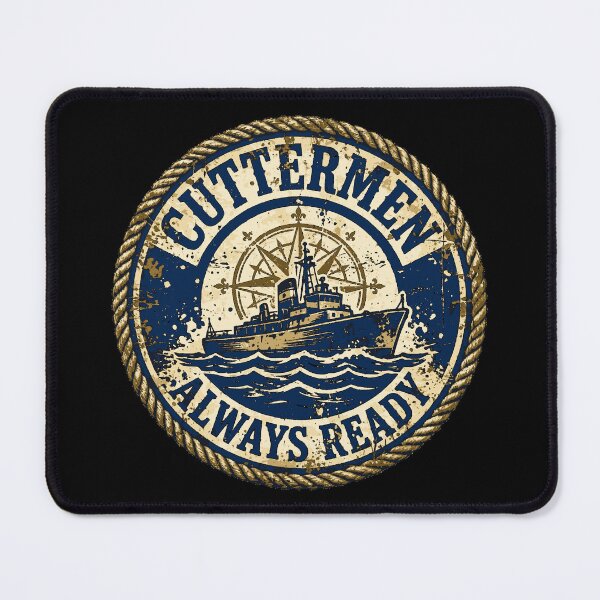 Item preview, Cutterman Vintage Maritime Badge | Proud Coast Guard Heritage Design designed and sold by Coasties.