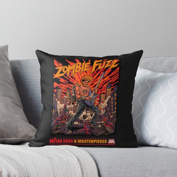 Item preview, Zombie Fuzz Guitarist Apocalyptic City designed and sold by Aqib-Javed.