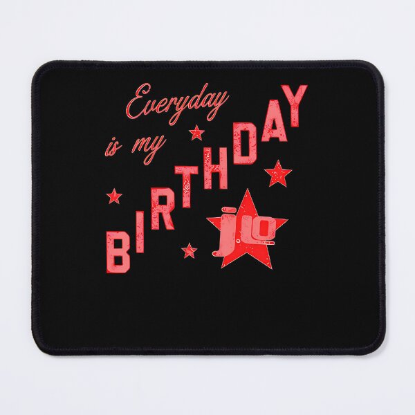 Item preview, Everyday Is My Birthday JLO Red Stars Visual designed and sold by theK-POPprints.