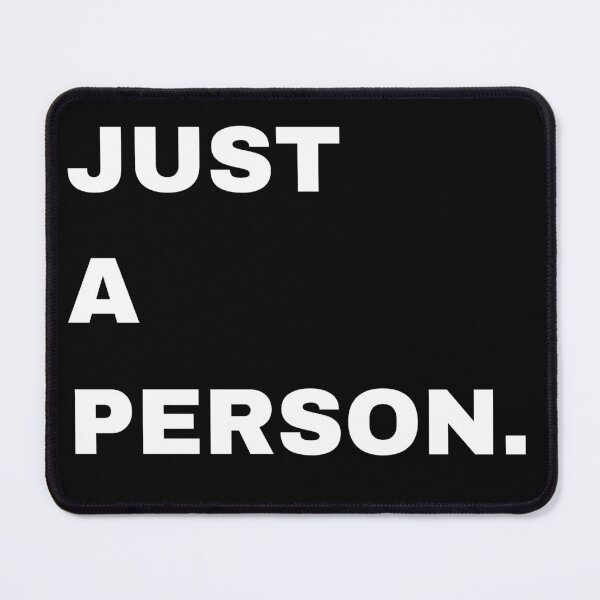 Item preview, Just A Person Funny Minimalist Gifts designed and sold by BrokenLabel.