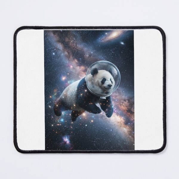 Item preview, Panda astronaut Galaxy Birthday Party Hat Happy Balloons designed and sold by CheeseBlueprint.