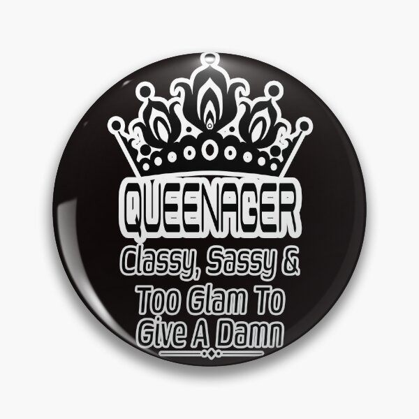 Item preview, Queenager – Classy, Sassy & Too Glam to Give a Damn | Funny Queen Crown Design designed and sold by A-T-H.