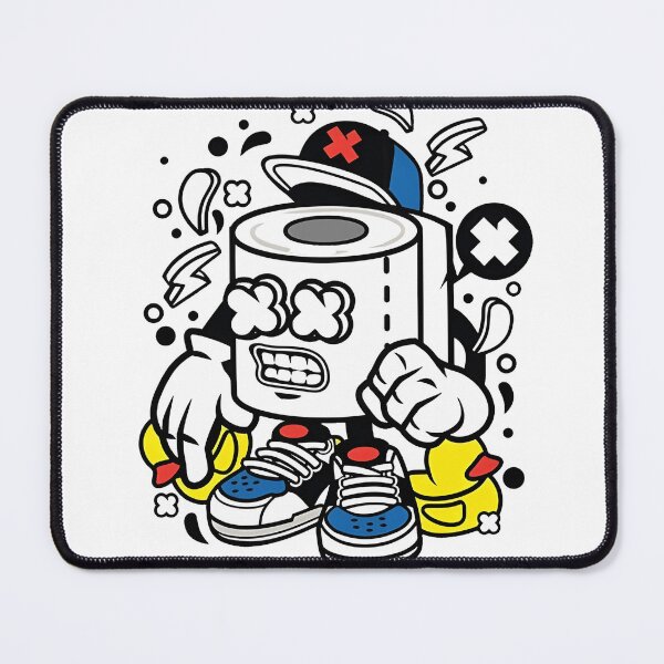 Item preview, Cool Toilet Paper Roll Graffiti Art designed and sold by averyshop36.