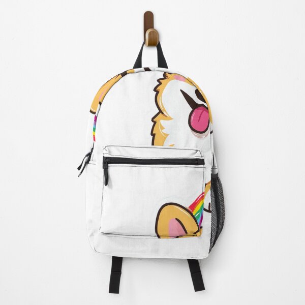 Item preview, Rainbow Corgi Cute Happy Kawaii Dog designed and sold by StickerMan17.