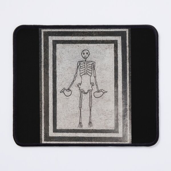 Item preview, Pompeii Skeleton Roman Mosaic designed and sold by Retr0Tshirts.