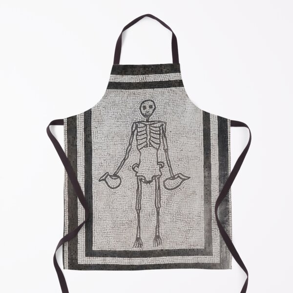 Item preview, Pompeii Skeleton Roman Mosaic designed and sold by Retr0Tshirts.