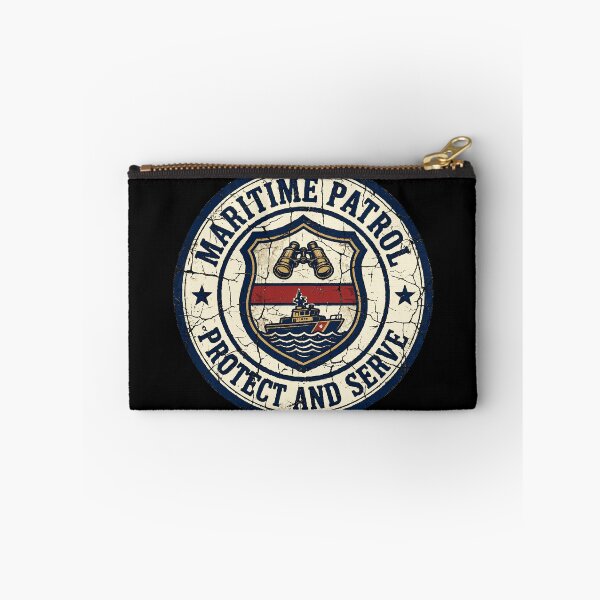 Item preview, Maritime Patrol Vintage Coast Guard Design | Ocean Security Heritage Badge designed and sold by Coasties.