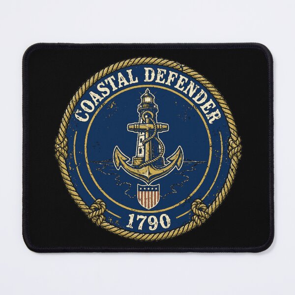 Item preview, Coastal Defense Vintage Maritime Design | Coast Guard Heritage Collection designed and sold by Coasties.