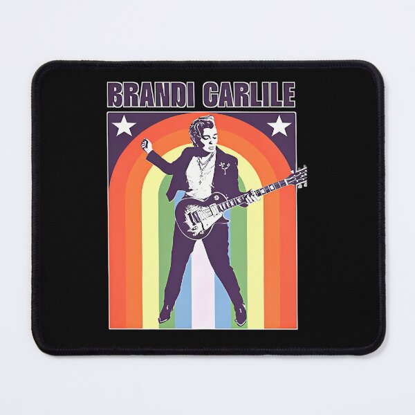 Item preview, Brandi Carlile Electric Guitar Rainbow Backdrop designed and sold by theK-POPprints.