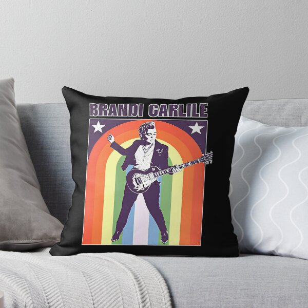 Item preview, Brandi Carlile Electric Guitar Rainbow Backdrop designed and sold by theK-POPprints.