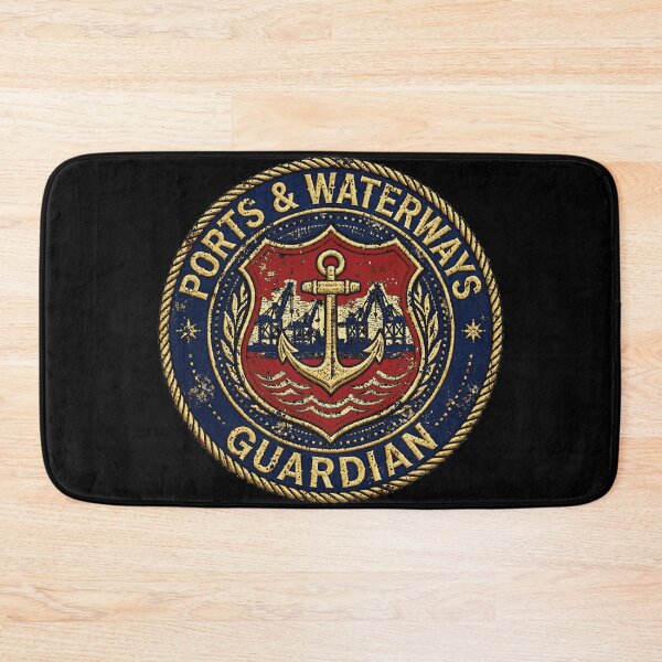 Item preview, Harbor Protection Vintage Coast Guard Badge | Maritime Security Design designed and sold by Coasties.