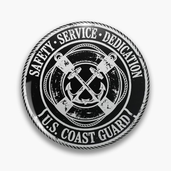 Item preview, Maritime Safety Vintage Coast Guard Design | Guardians of the Coast Badge designed and sold by Coasties.