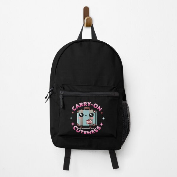 Item preview, Kawaii Suitcase – Carry-On Cuteness Travel Pun designed and sold by Karma Design.