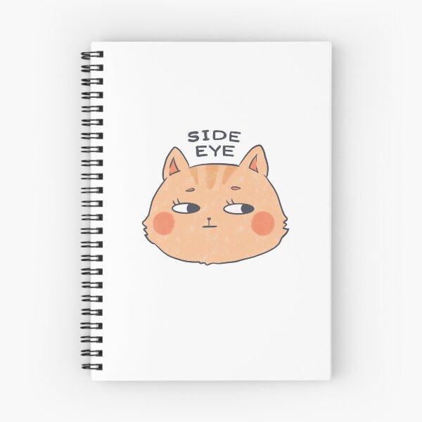 Item preview, Side Eye Ginger Cat - Funny Sassy Kitten Meme Sticker designed and sold by Hannah Kalma.