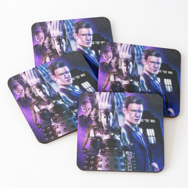 Item preview, Doctor Who Eleventh Doctor Fan Art | Matt Smith, Daleks, Cyberman, Silence & TARDIS designed and sold by BlackThistleArt.