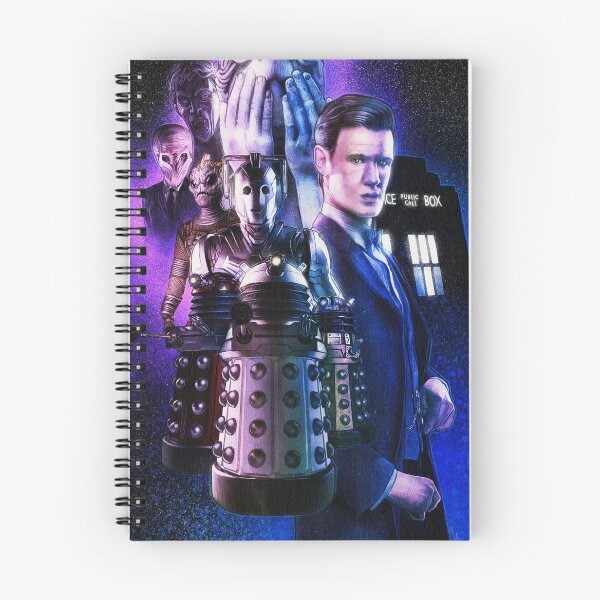 Item preview, Doctor Who Eleventh Doctor Fan Art | Matt Smith, Daleks, Cyberman, Silence & TARDIS designed and sold by BlackThistleArt.