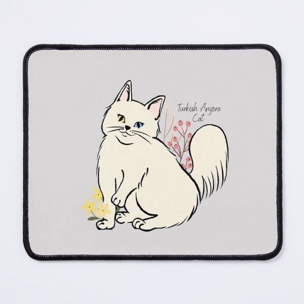 Item preview, Turkish Angora Cat designed and sold by AnulaArt.