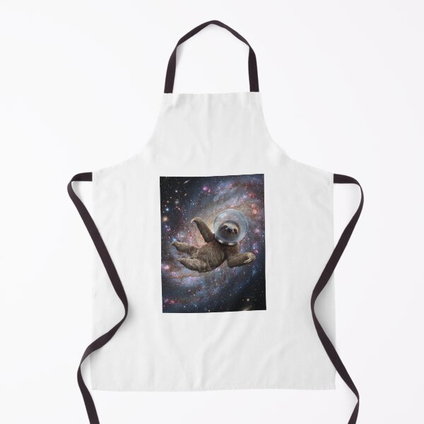 Item preview, Sloth astronaut Galaxy Birthday Party Hat Happy Balloons designed and sold by CheeseBlueprint.
