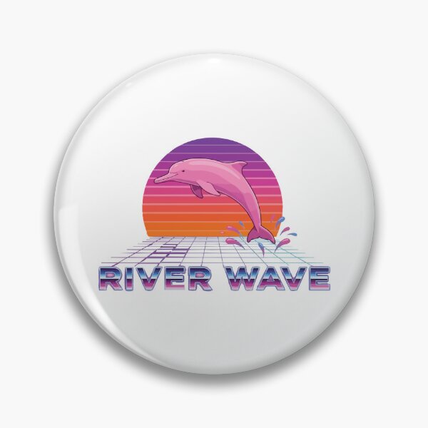 Item preview, Amazon Boto Retro Sunset Riverwave Outrun designed and sold by Arc2020.