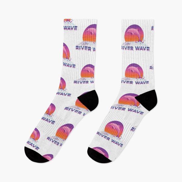 Item preview, Amazon Boto Retro Sunset Riverwave Outrun designed and sold by Arc2020.