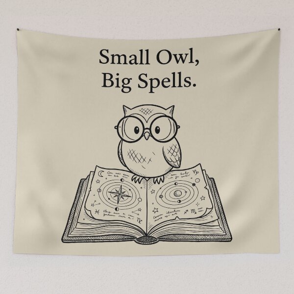 Item preview, Spellbook Scholar - Witchy Cute designed and sold by bapupa.
