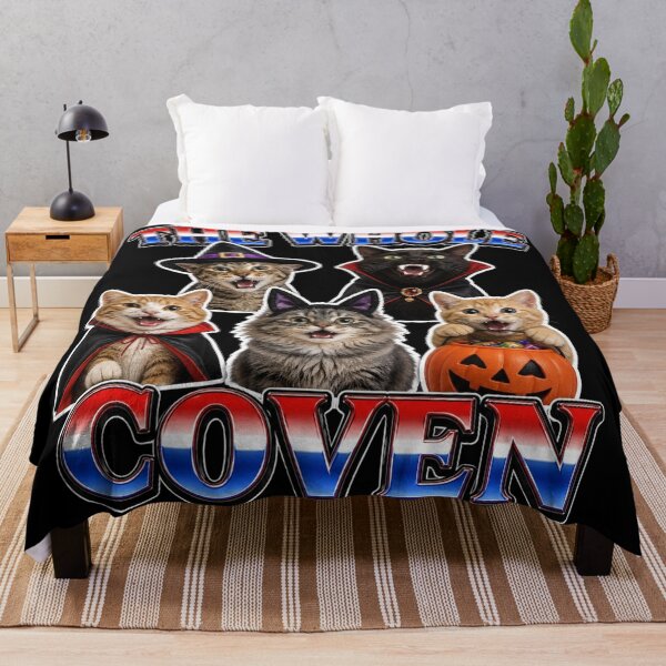 Item preview, The Whole Coven Halloween Cats designed and sold by BoringClothes .