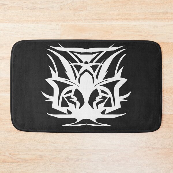 Item preview, Abstract Symmetrical Tribal Emblem | Bold Geometric Black Design designed and sold by Cordilla_Xevoc.