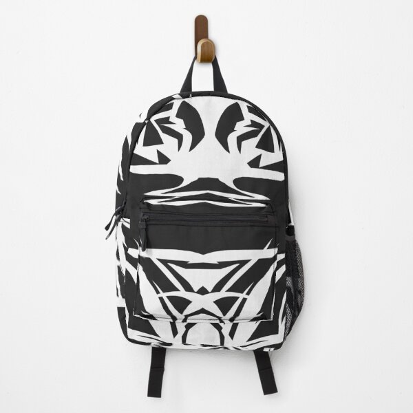 Item preview, Abstract Symmetrical Tribal Emblem | Bold Geometric Black Design designed and sold by Cordilla_Xevoc.